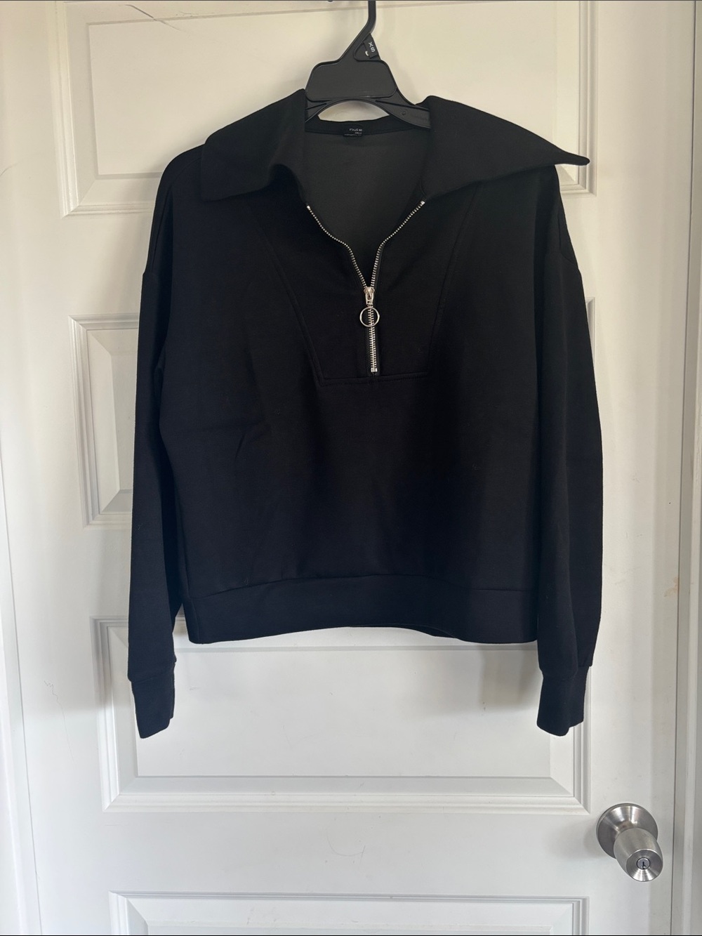 ANRABESS Women Long Sleeve Quarter Zip Pullover